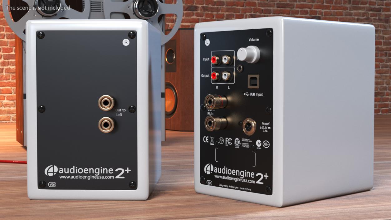 3D Multimedia Speakers Audioengine A2 2