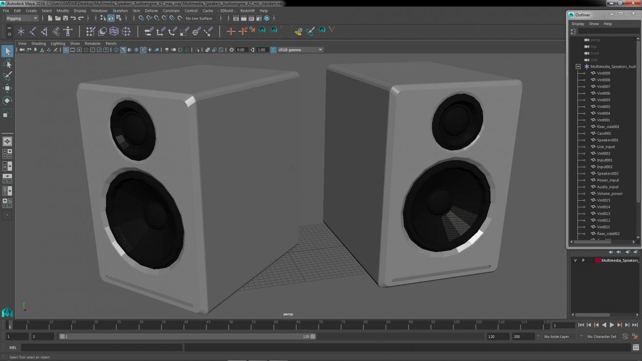 3D Multimedia Speakers Audioengine A2 2