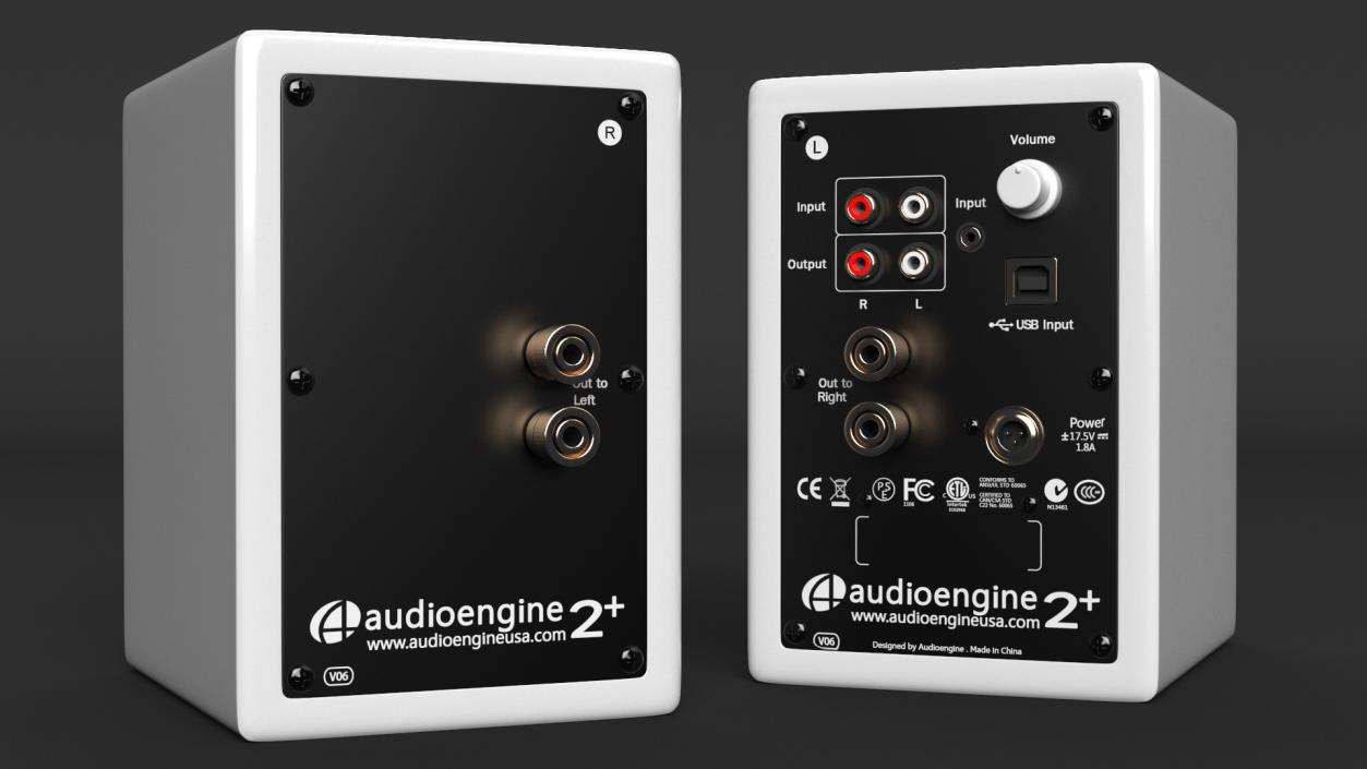 3D Multimedia Speakers Audioengine A2 2