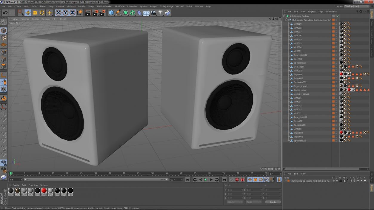 3D Multimedia Speakers Audioengine A2 2