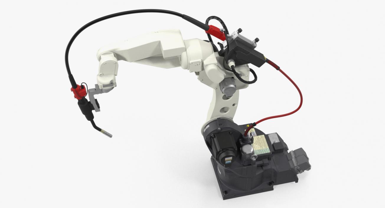 Panasonic TM1400 Welding Robot Rigged 3D