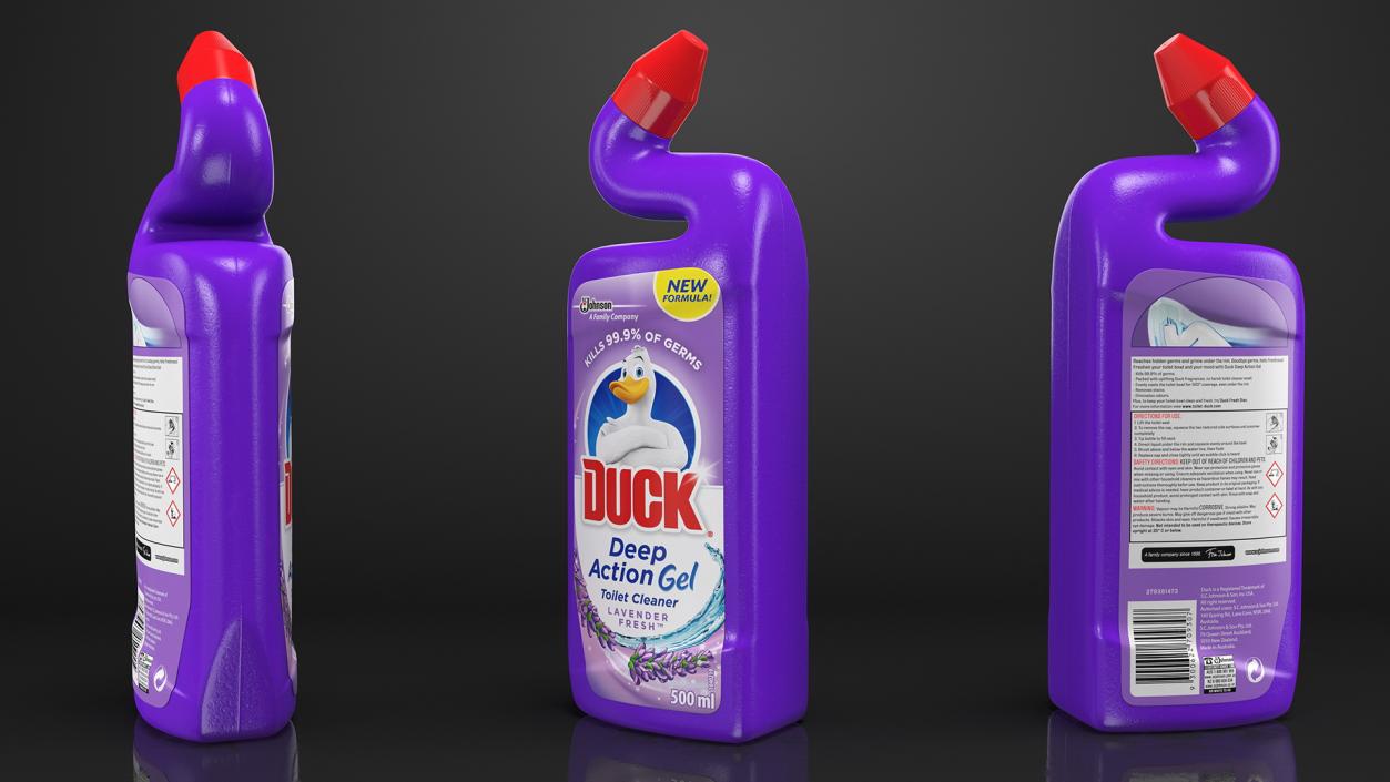 3D Toilet Bowl Cleaners Collection