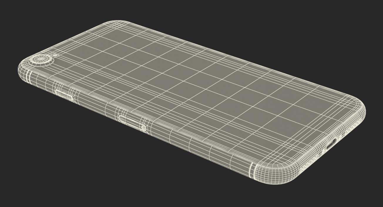 3D model iPhone 8 Silver