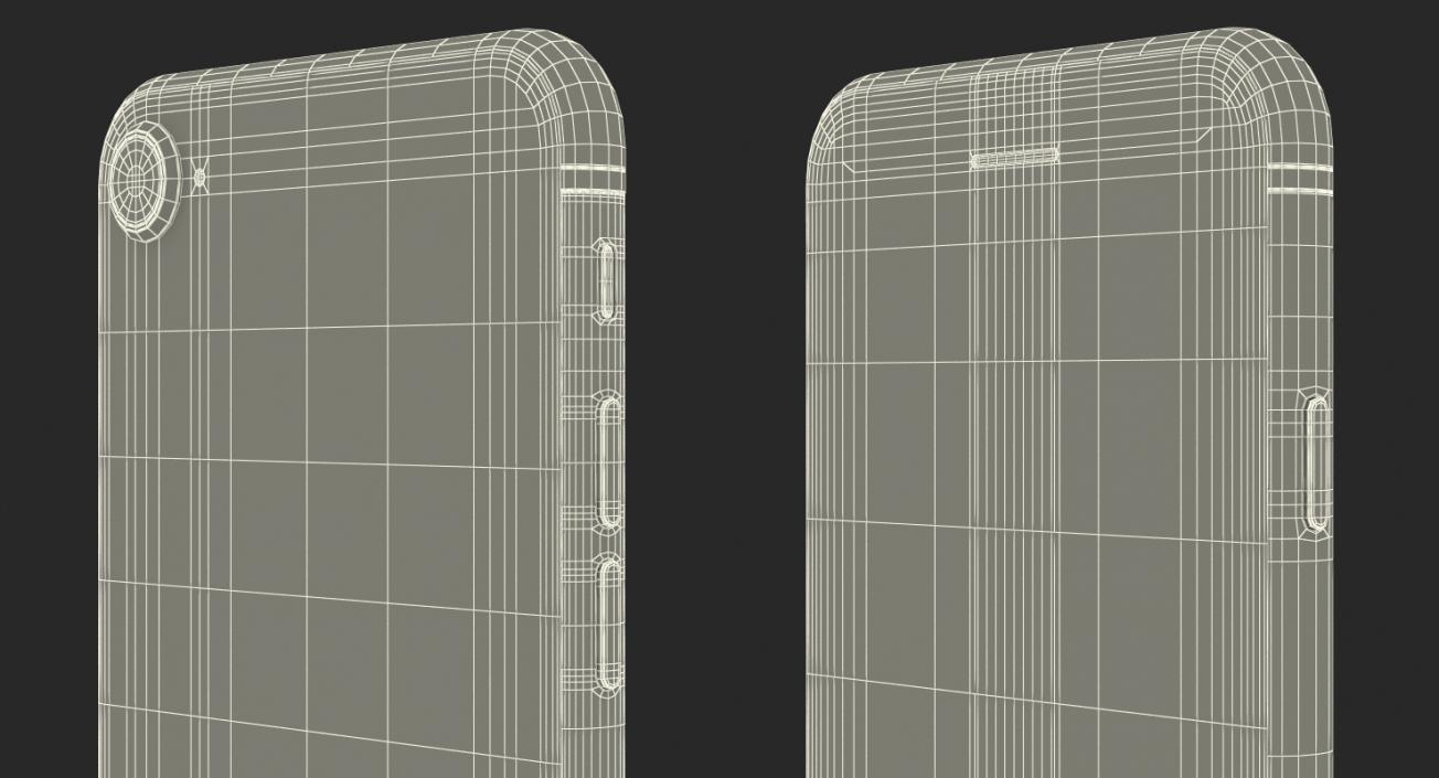 3D model iPhone 8 Silver