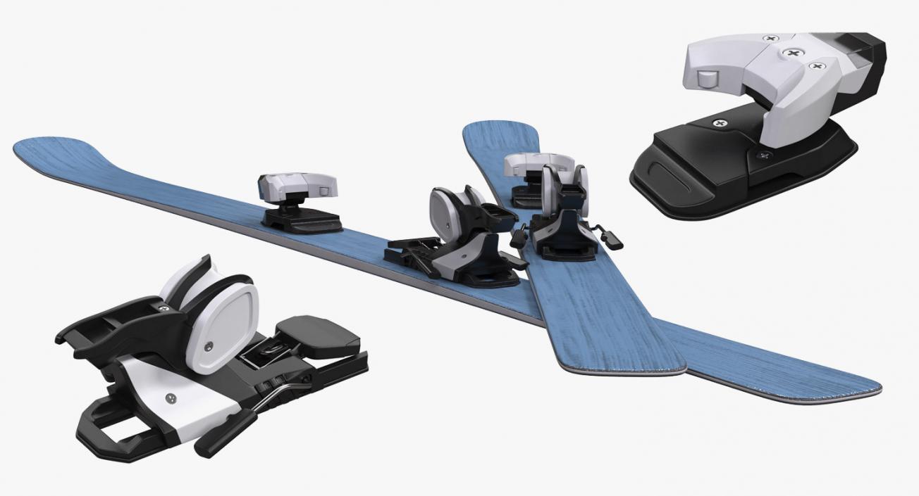 3D Equipment for Skiing 3D Models Collection 2 model