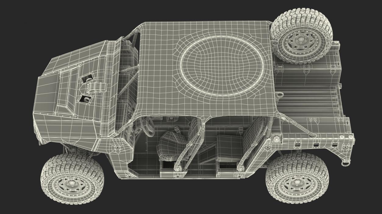 Ultra Light Combat Vehicle Rigged for Modo 3D