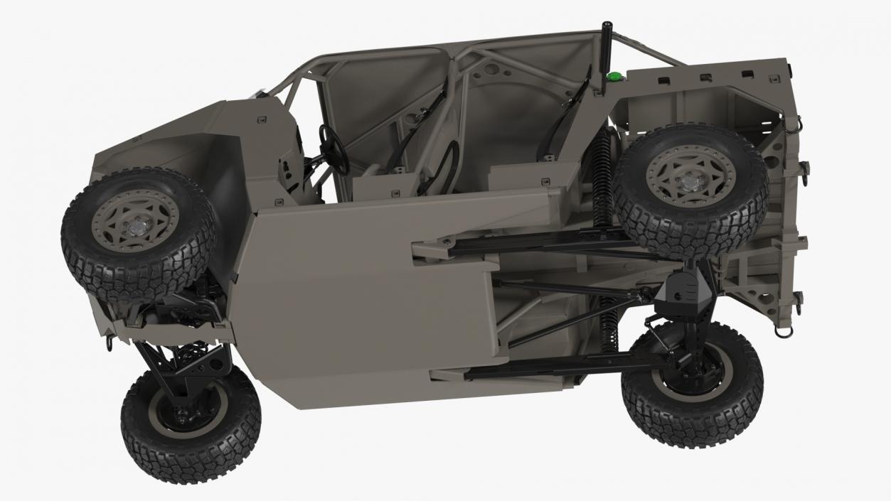 Ultra Light Combat Vehicle Rigged for Modo 3D