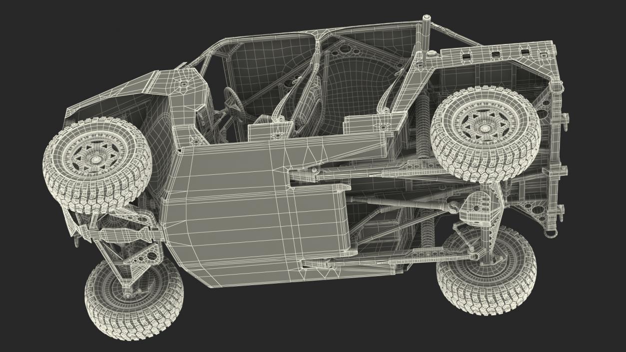 Ultra Light Combat Vehicle Rigged for Modo 3D