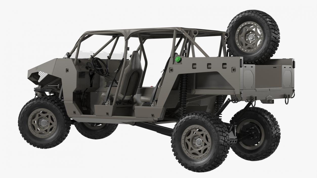 3D Ultra Light Combat Vehicle Rigged model