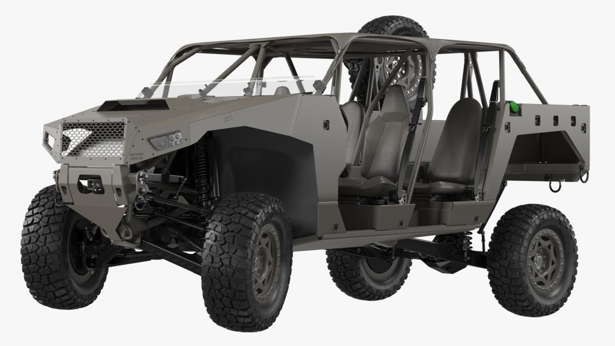 Ultra Light Combat Vehicle Rigged for Modo 3D