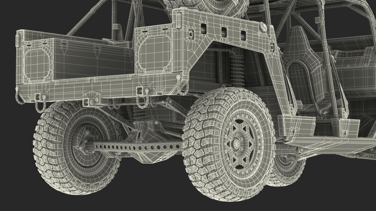 Ultra Light Combat Vehicle Rigged for Modo 3D