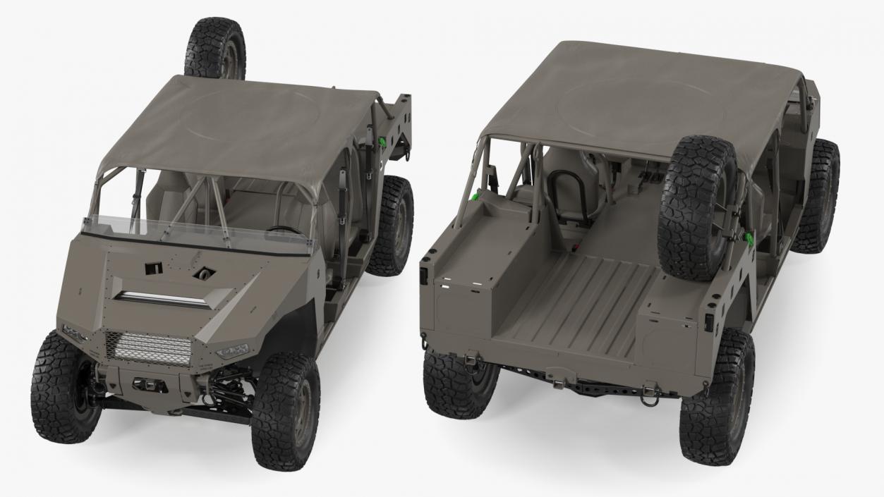 3D Ultra Light Combat Vehicle Rigged model