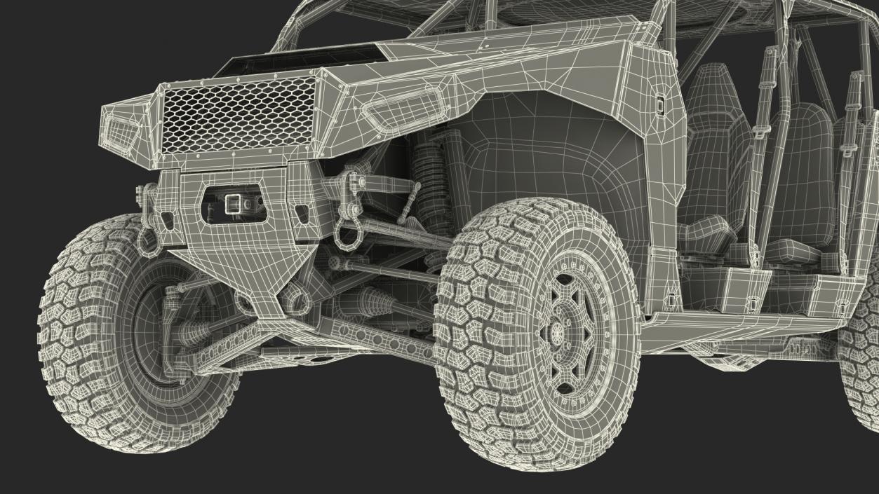 Ultra Light Combat Vehicle Rigged for Maya 3D