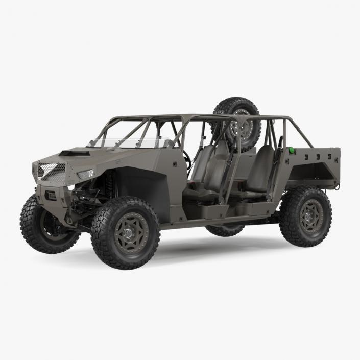 Ultra Light Combat Vehicle Rigged for Modo 3D