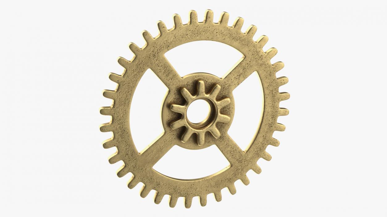 3D model Clock Cogs