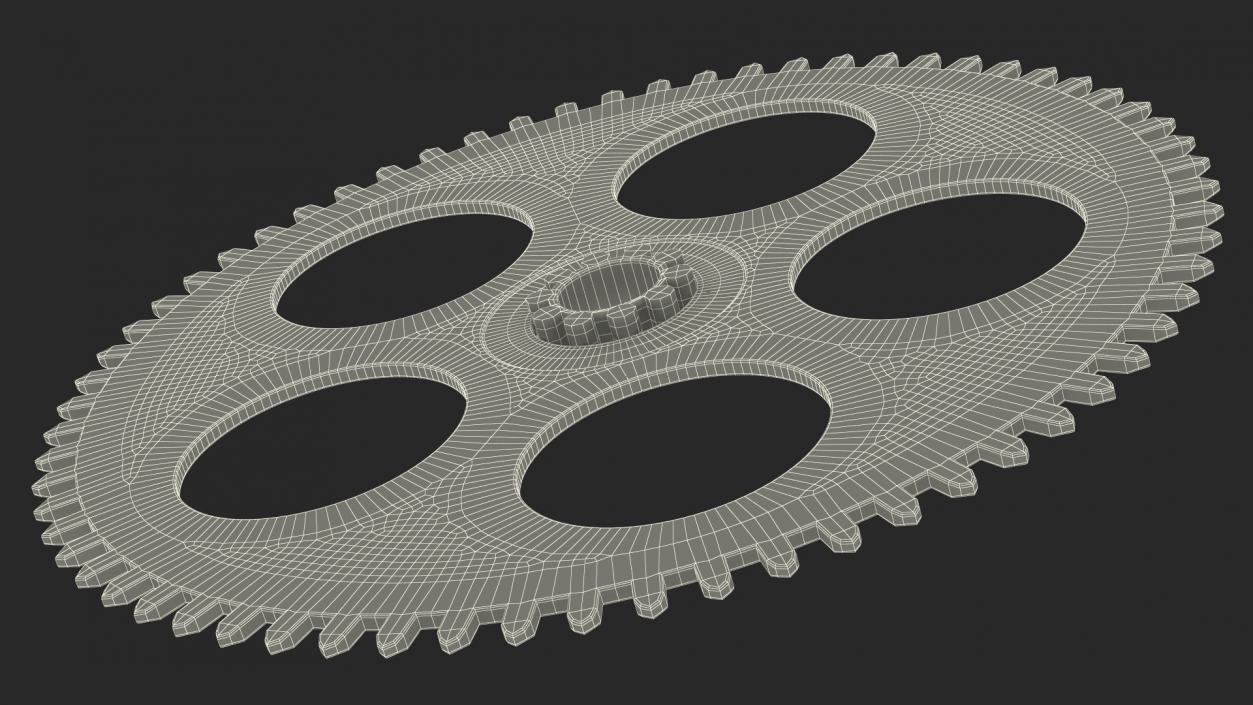 3D model Clock Cogs