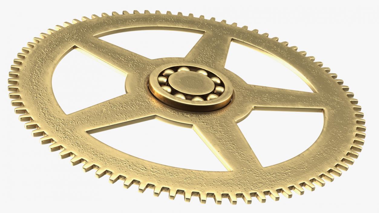 3D model Clock Cogs