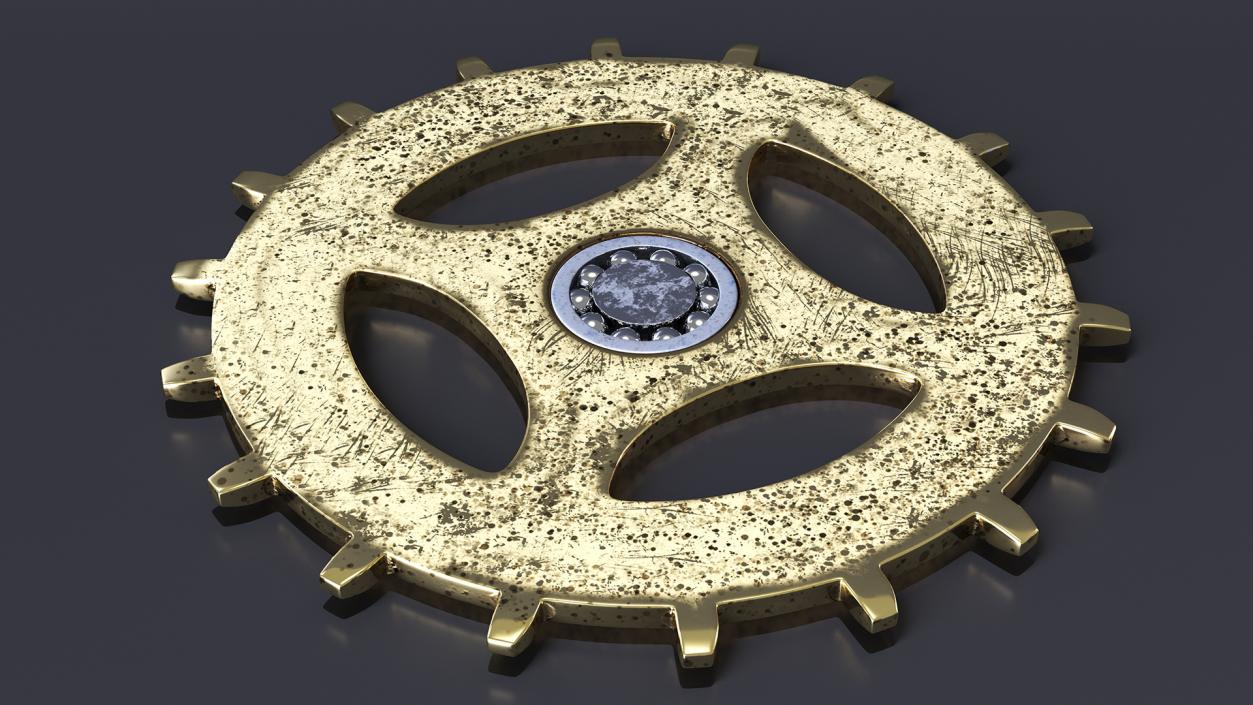 3D model Clock Cogs