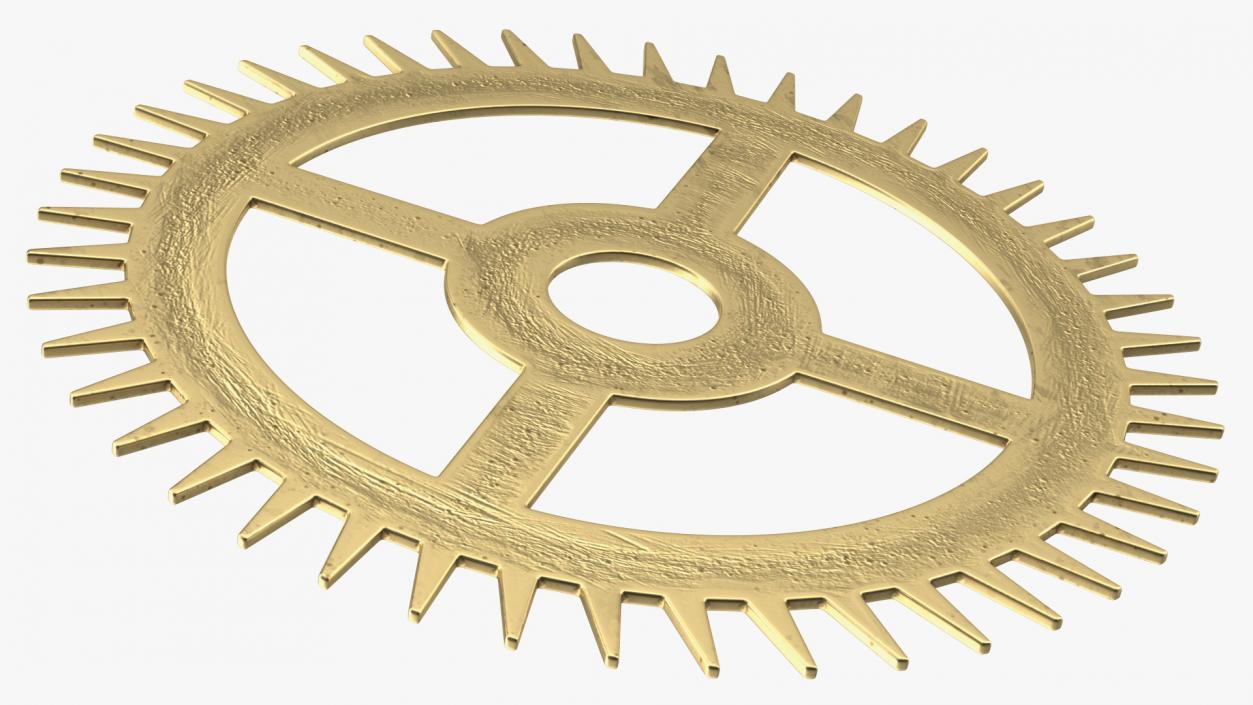 3D model Clock Cogs