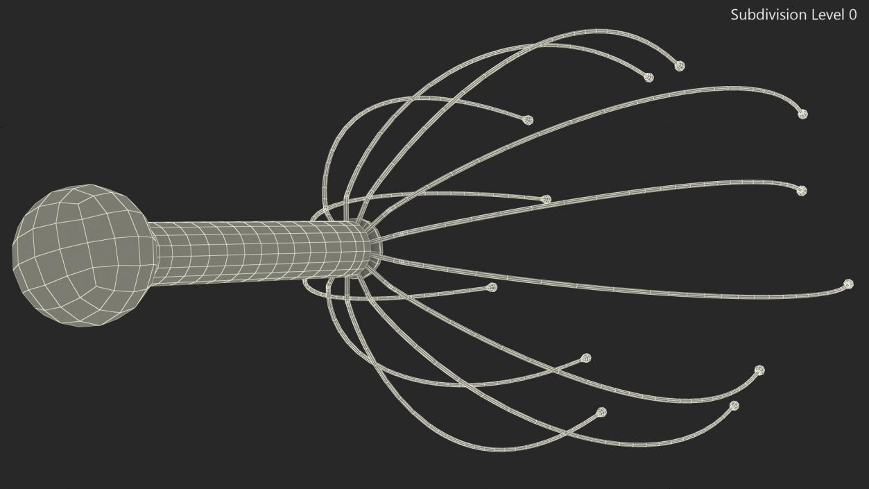 Head Massager Light 3D model