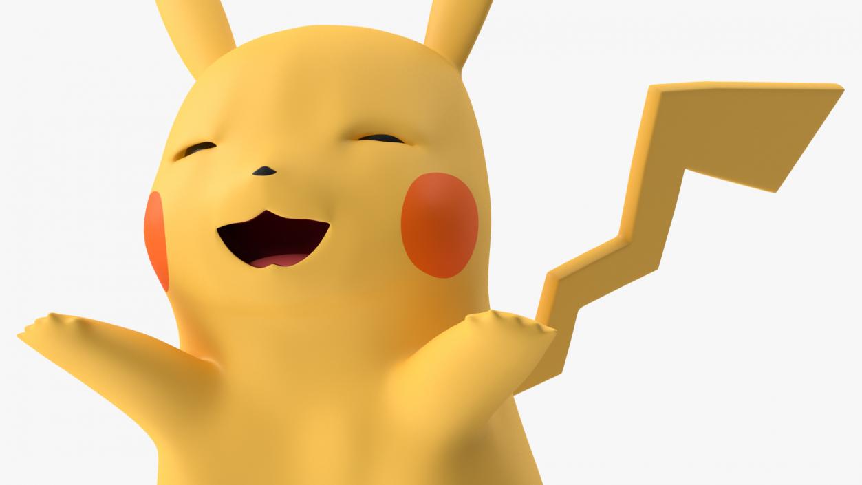 3D Pikachu Characters Collection 2