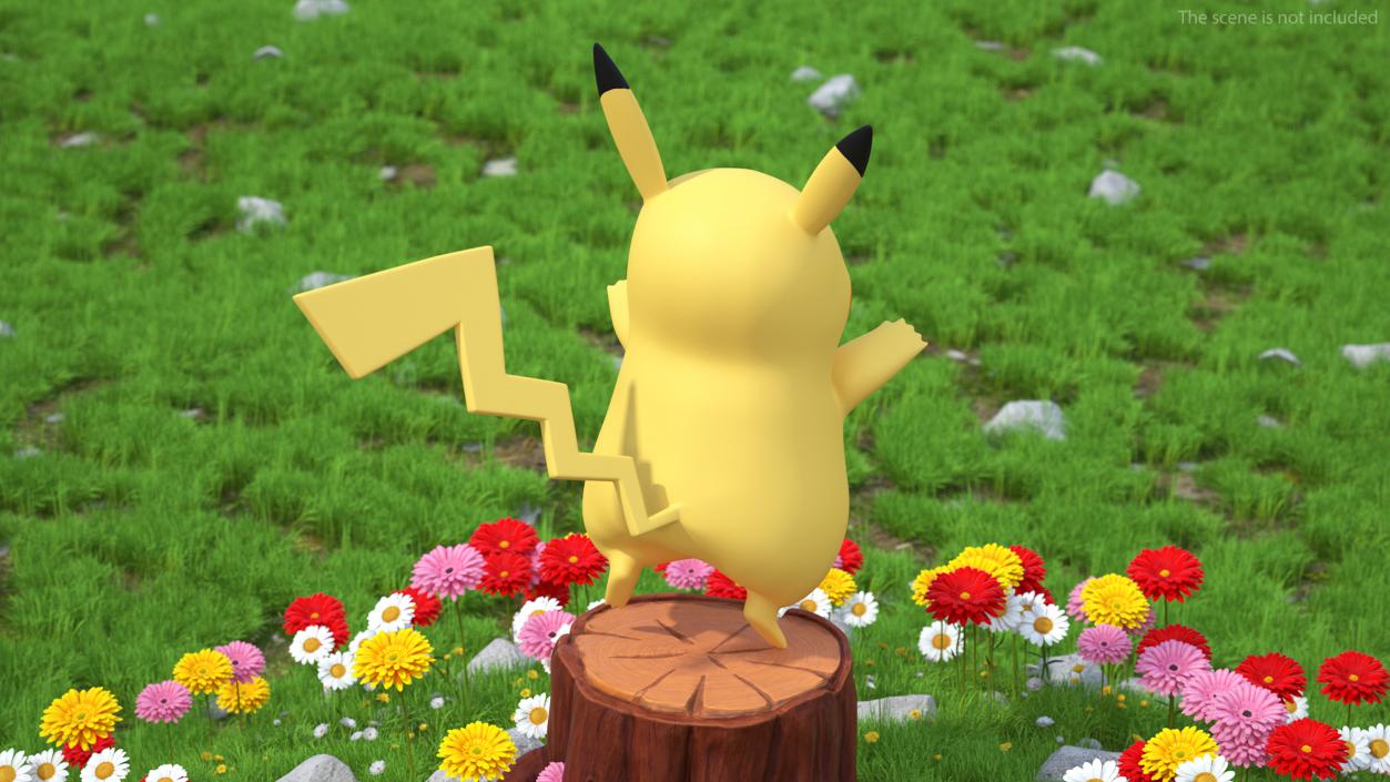 3D Pikachu Characters Collection 2