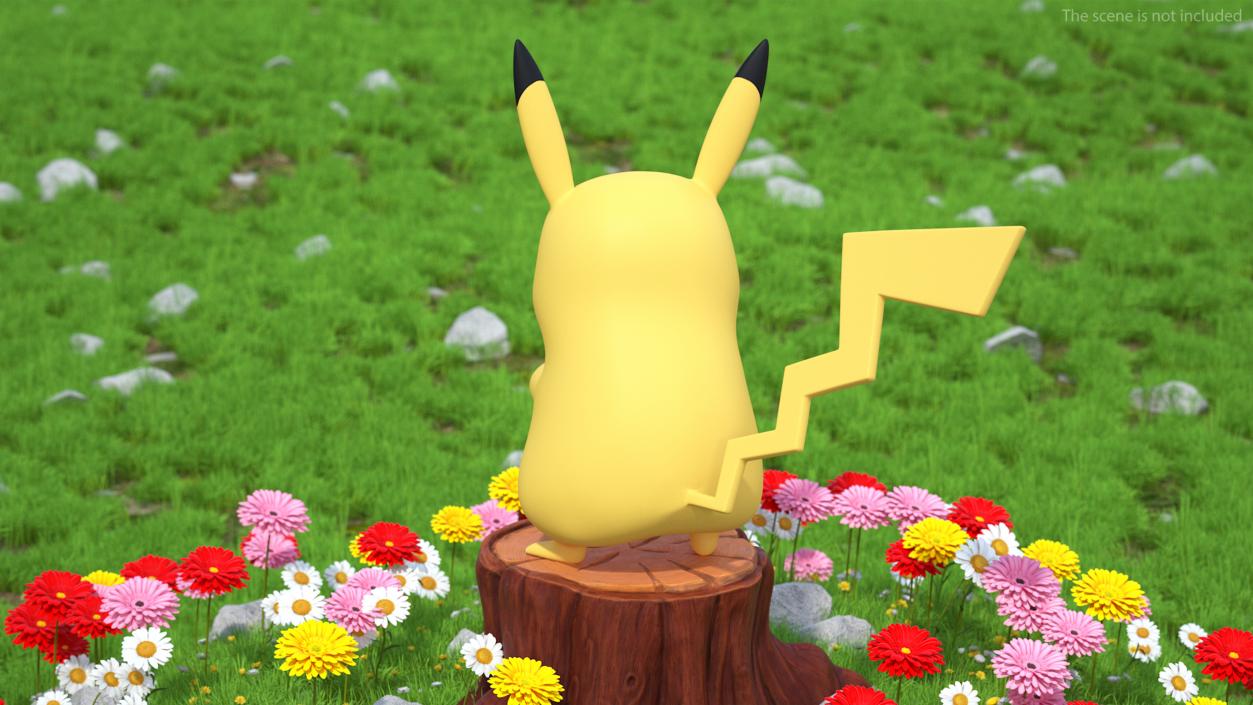 3D Pikachu Characters Collection 2