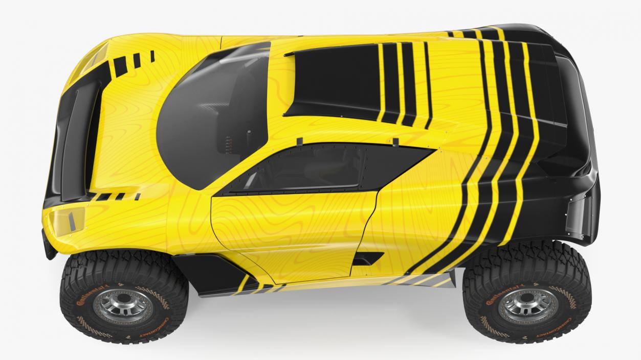 Extreme E Car Racing Electric SUV Clean 3D model