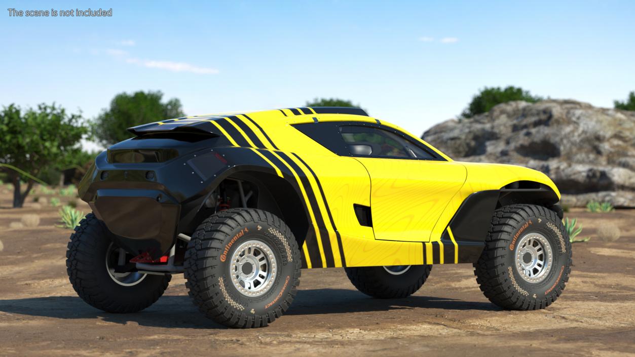 Extreme E Car Racing Electric SUV Clean 3D model