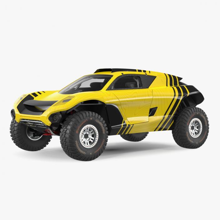 Extreme E Car Racing Electric SUV Clean 3D model