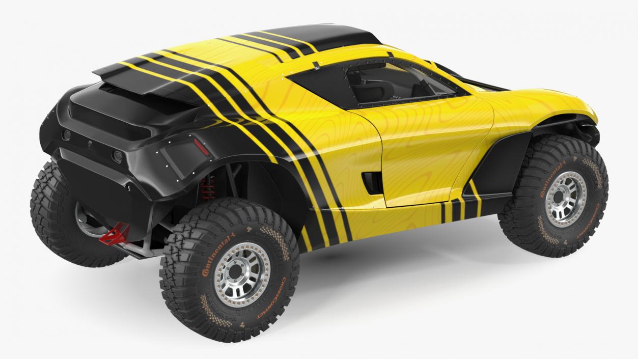 Extreme E Car Racing Electric SUV Clean 3D model