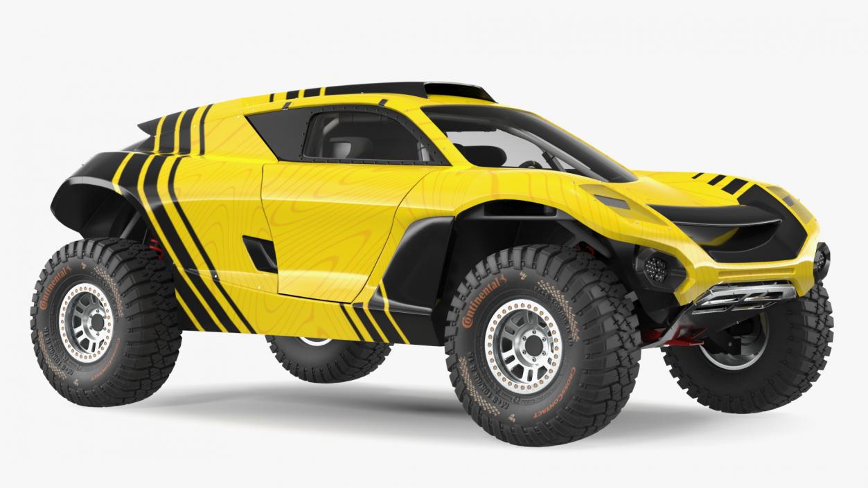 Extreme E Car Racing Electric SUV Clean 3D model