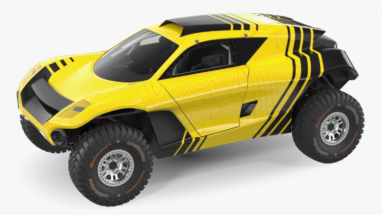 Extreme E Car Racing Electric SUV Clean 3D model