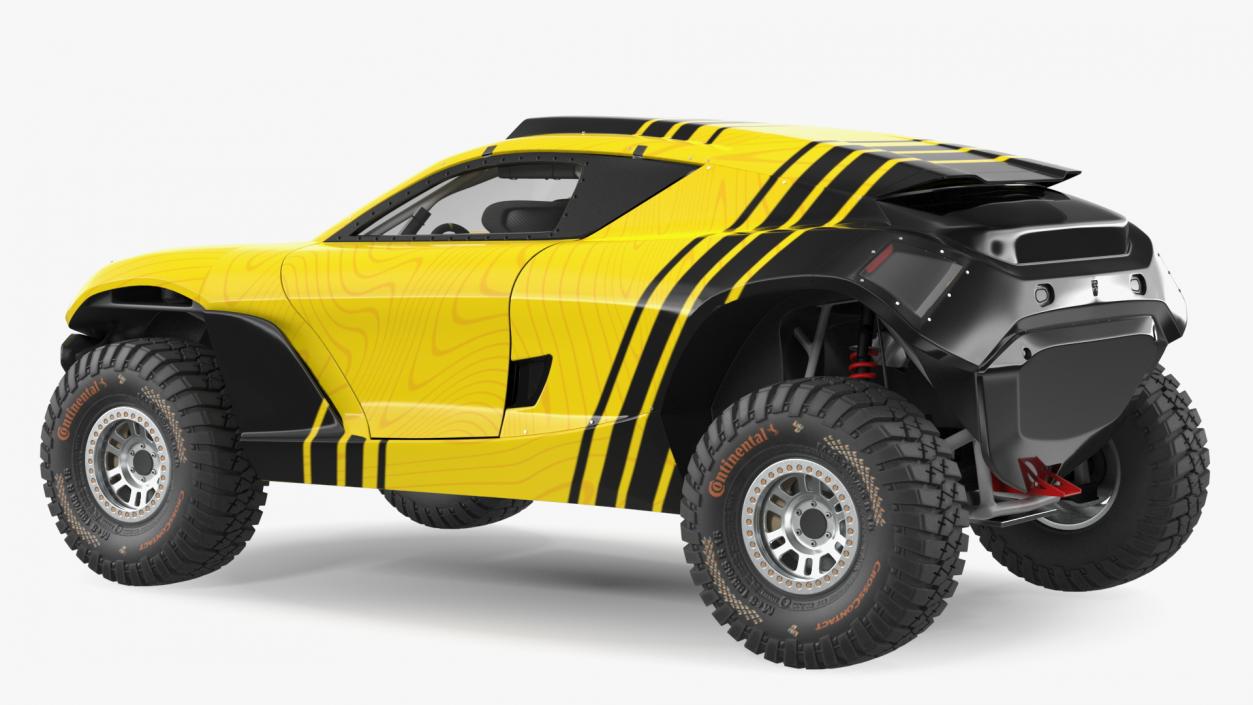 Extreme E Car Racing Electric SUV Clean 3D model