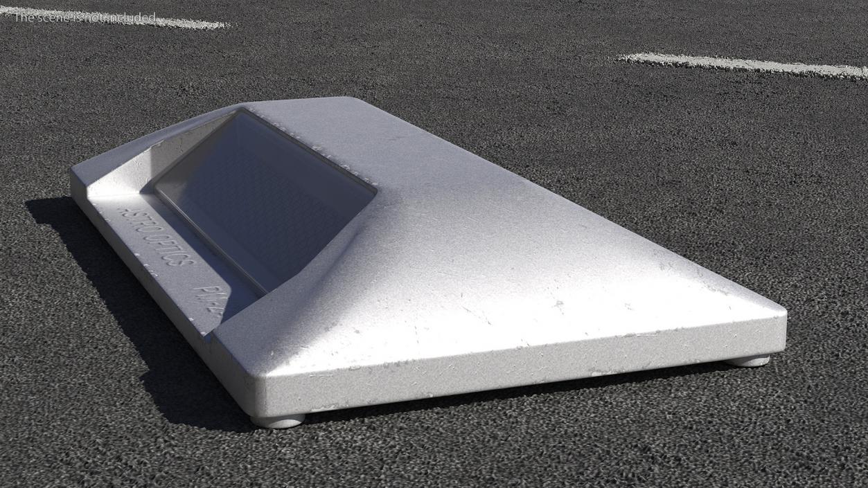 3D Aluminum Raised Pavement Marker