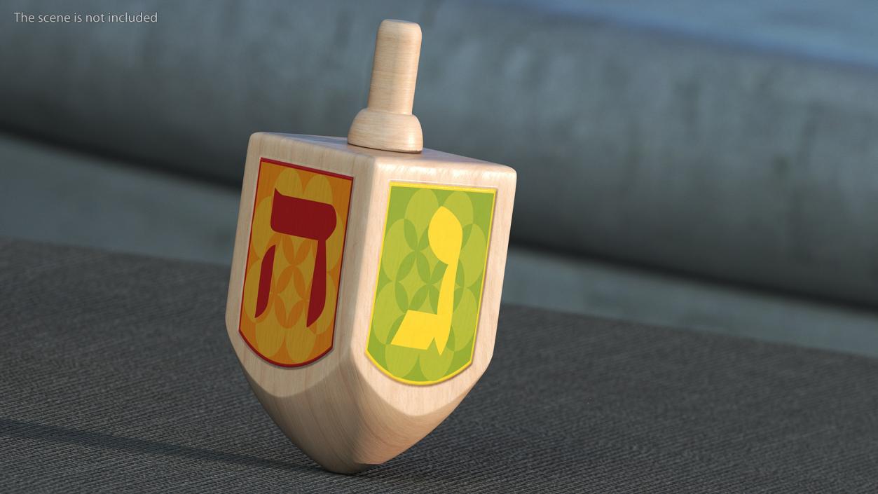 Dreidels Collection 3D model