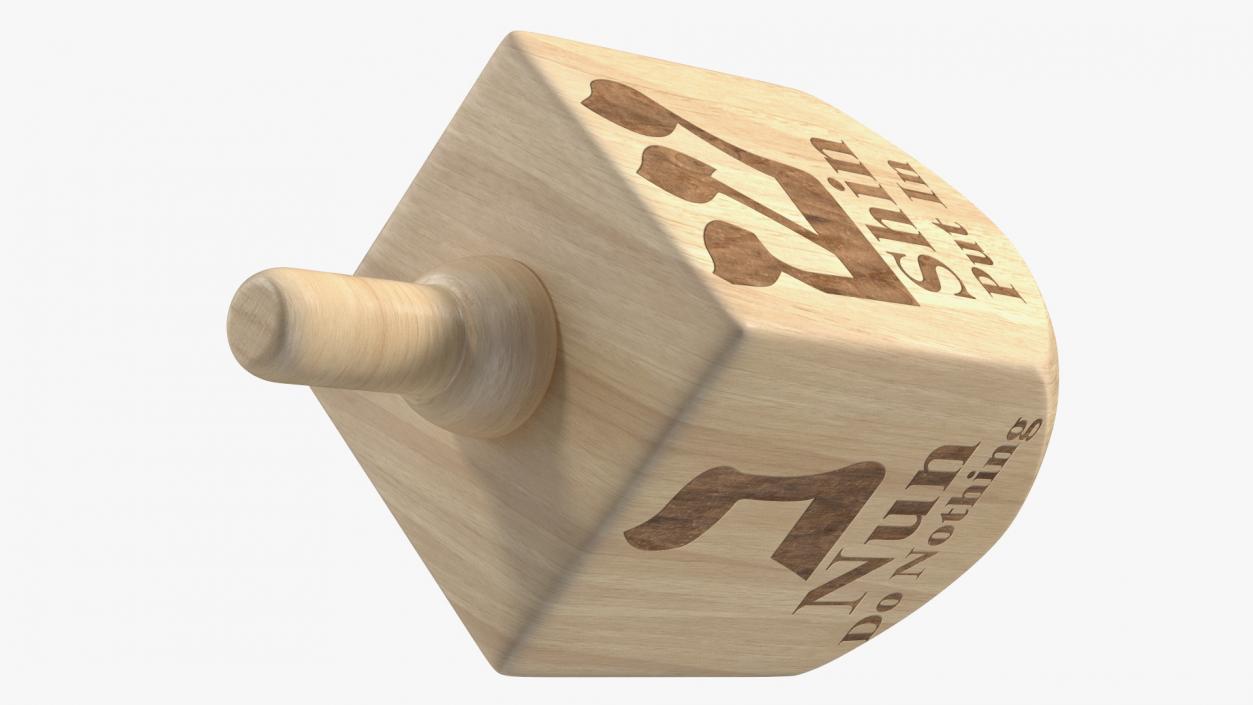 Dreidels Collection 3D model