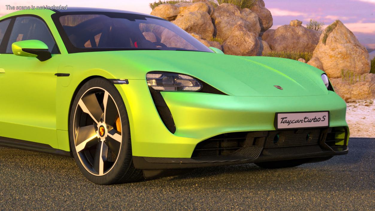 3D Electric Cars Collection 4