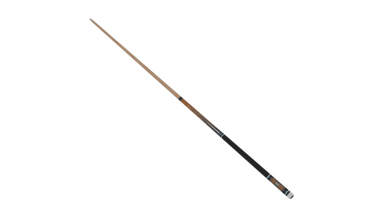 3D model Wooden Pool Cue Brunswick