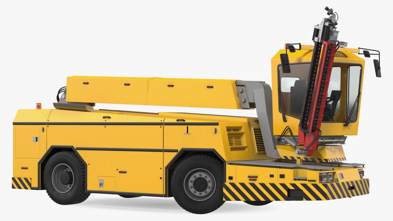 3D Deicing Vehicle  Rigged model