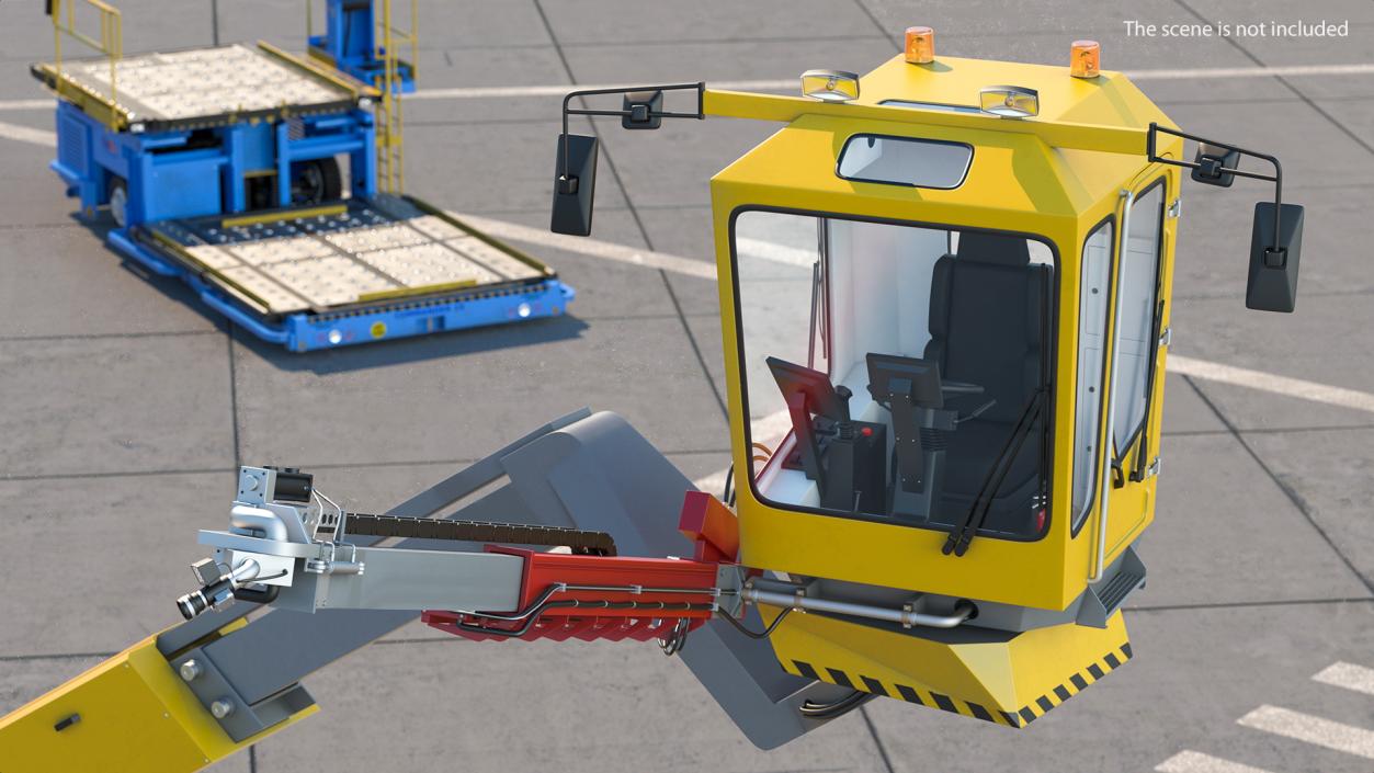 3D Deicing Vehicle  Rigged model