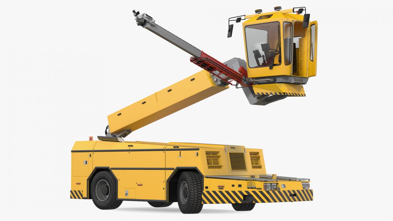 3D Deicing Vehicle  Rigged model