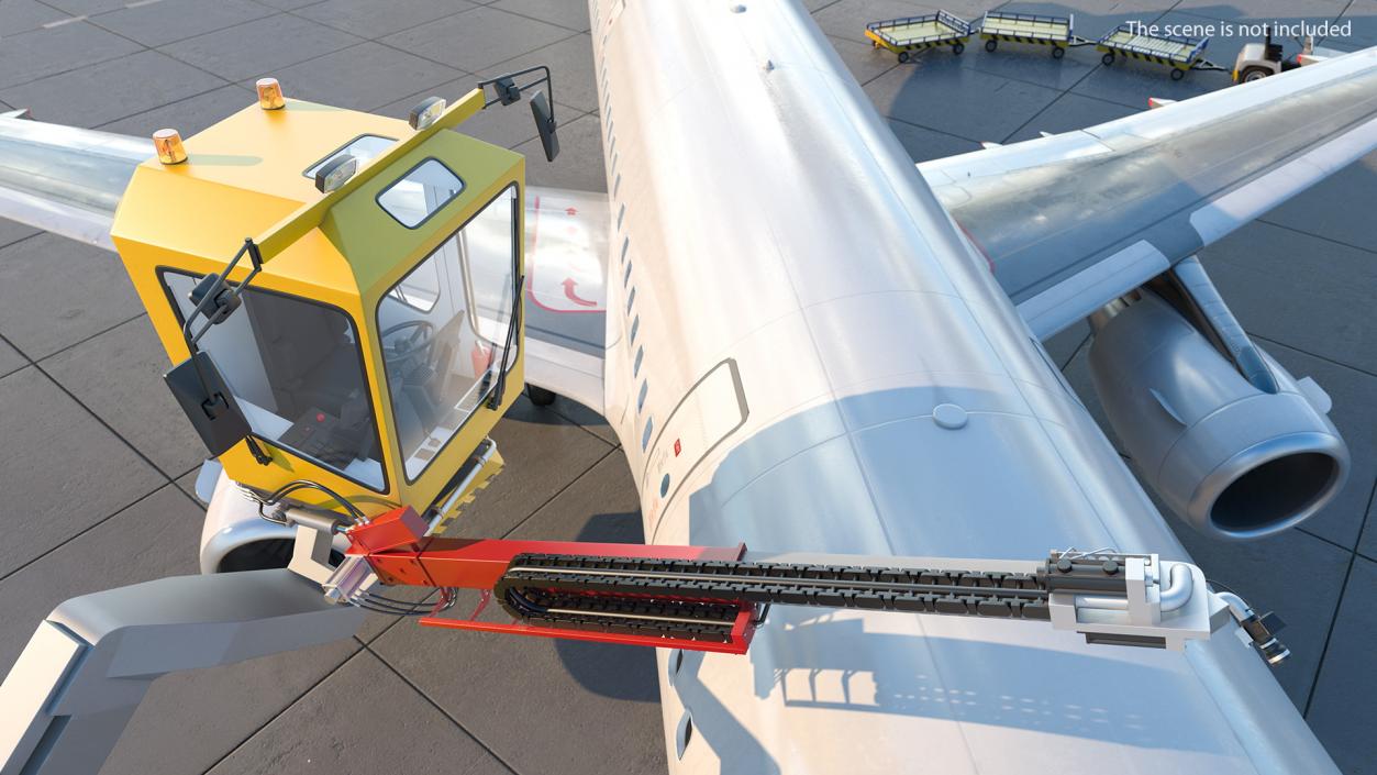 3D Deicing Vehicle  Rigged model