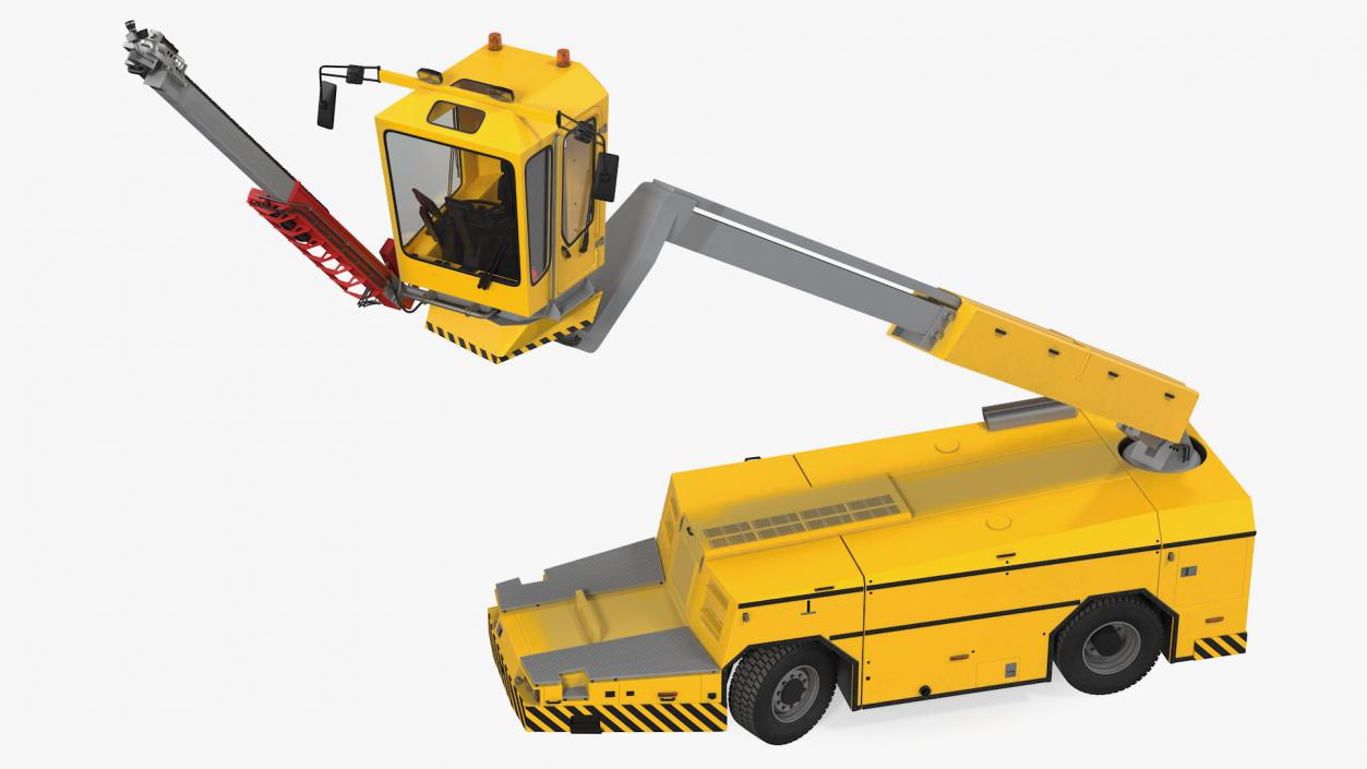 3D Deicing Vehicle  Rigged model