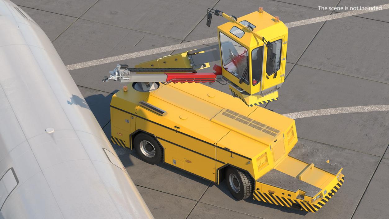 3D Deicing Vehicle  Rigged model