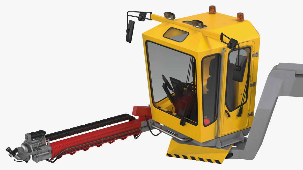 3D Deicing Vehicle  Rigged model