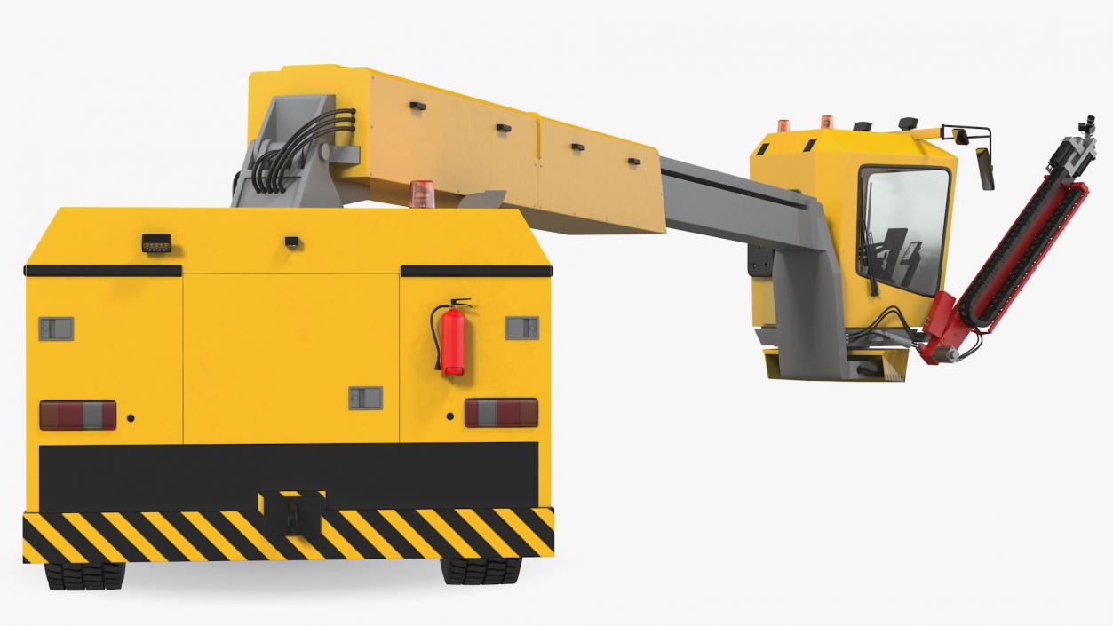 3D Deicing Vehicle  Rigged model