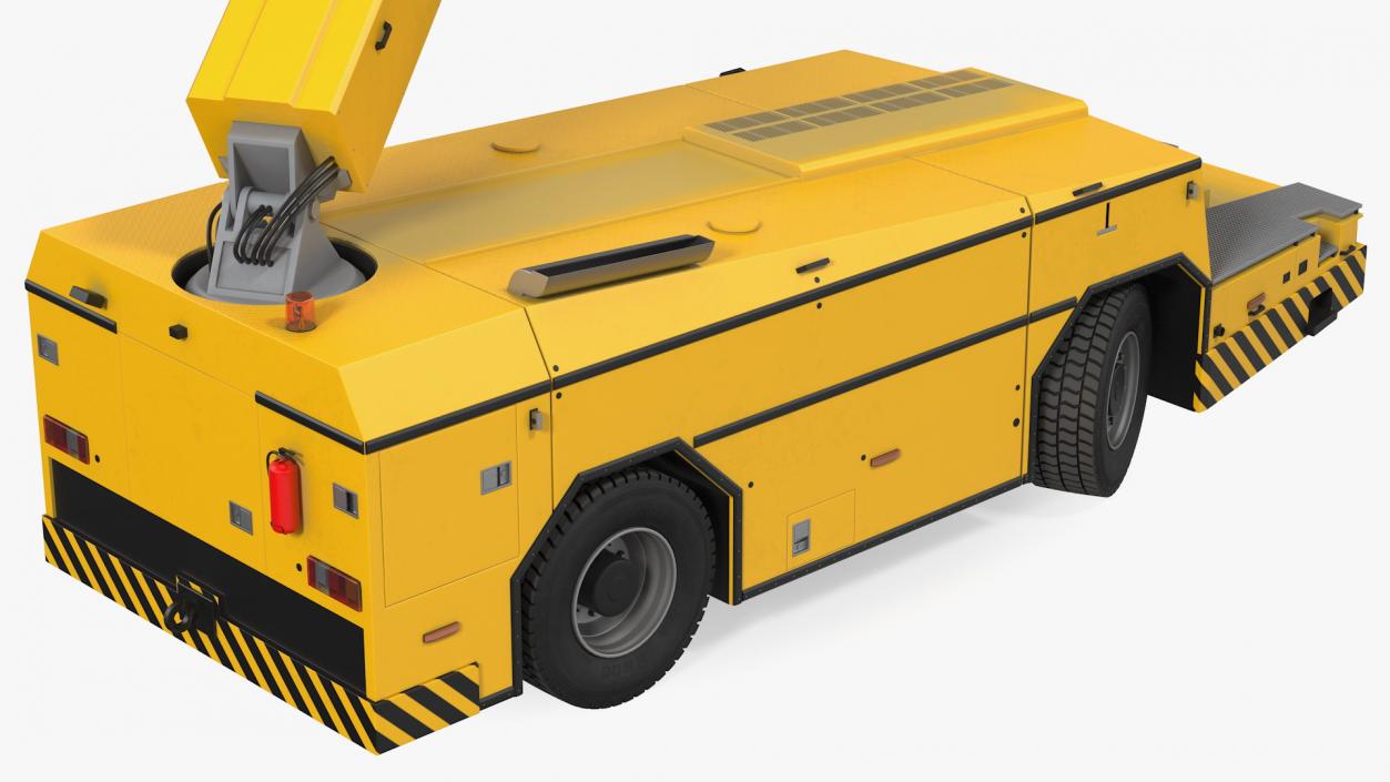 3D Deicing Vehicle  Rigged model