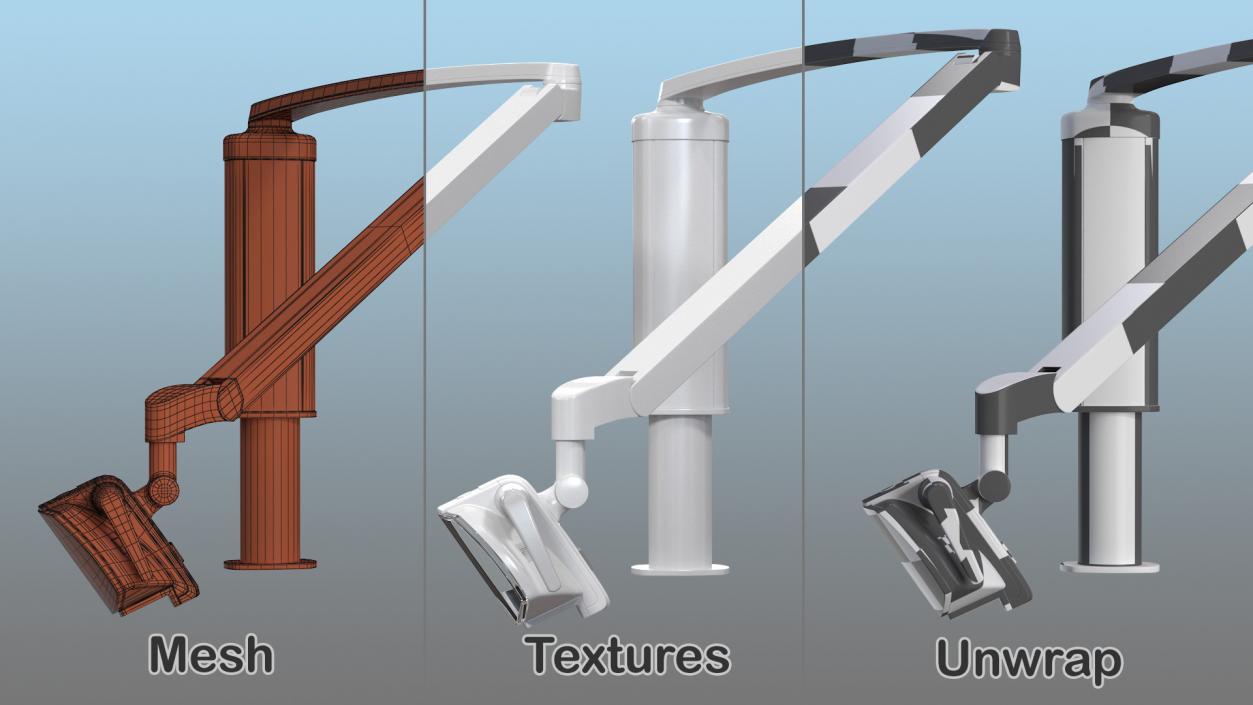 Planmeca Solanna Dental Unit Operating Light 3D model