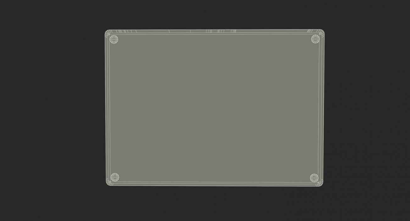 Apple Magic Trackpad 2 Silver 3D model